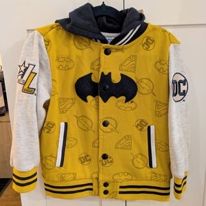 DC Justice League Yellow and Black Jacket